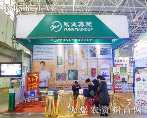 永業(yè)集團(tuán)在展會上為客戶耐心講解