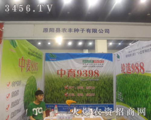 原陽縣農(nóng)豐種子有限公司在2013河南種子雙交會展示產(chǎn)品
