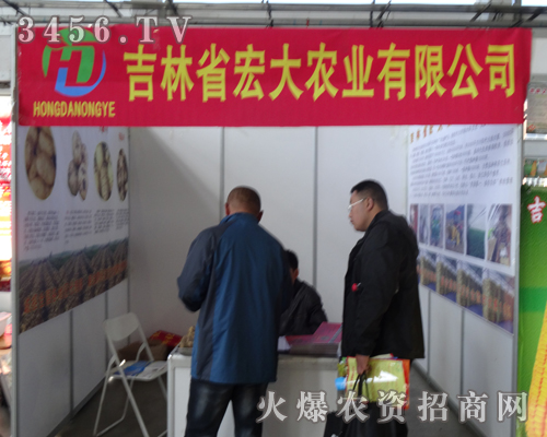 吉林省宏大農(nóng)業(yè)在2013長(zhǎng)春農(nóng)藥會(huì)的展位精美大氣