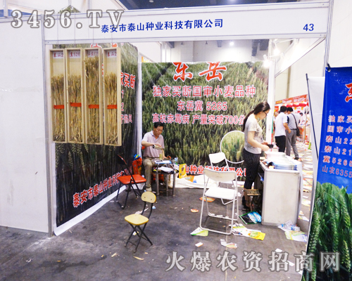泰安市泰山種業(yè)在2014鄭州種子會(huì)上光彩奪目
