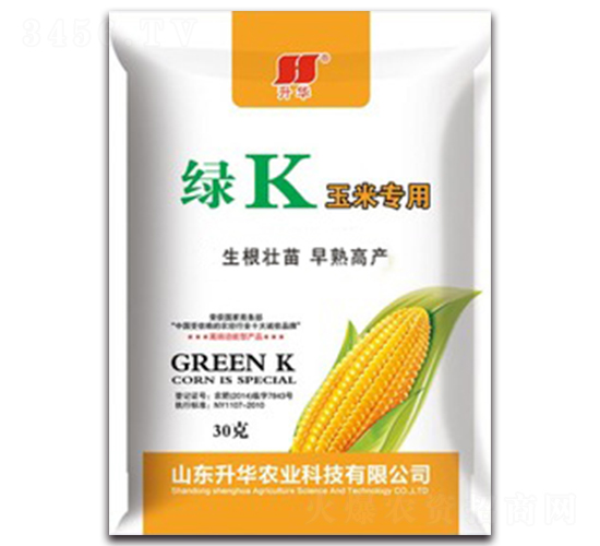30g玉米專用水溶肥-綠K-升華