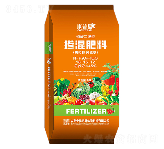磷酸二銨型摻混肥料18-15-12-康普星-中墾農(nóng)恩