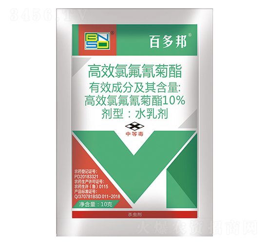 10%高效氯氟氰菊酯水乳劑-百多邦-百農思達