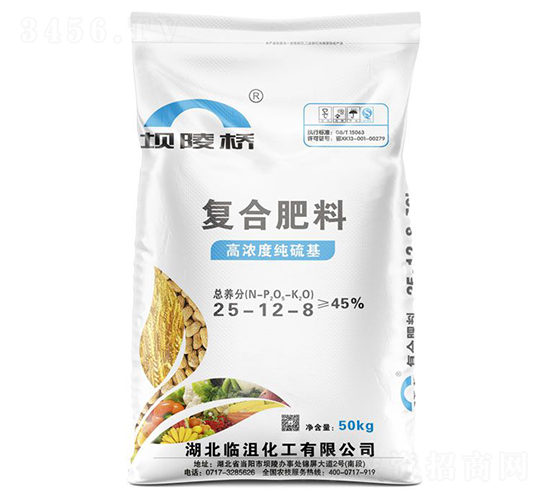 高濃度純硫基復(fù)合肥料25-12-8-壩陵橋-華強(qiáng)化工集團(tuán)